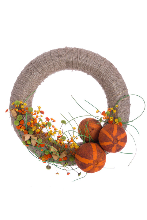 Hello Pumpkin Wreath