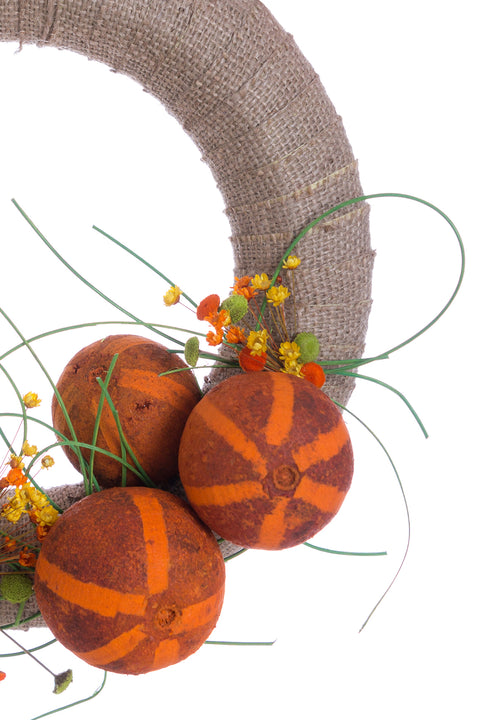 Hello Pumpkin Wreath