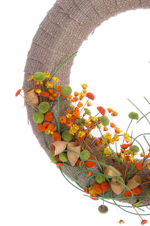 Hello Pumpkin Wreath